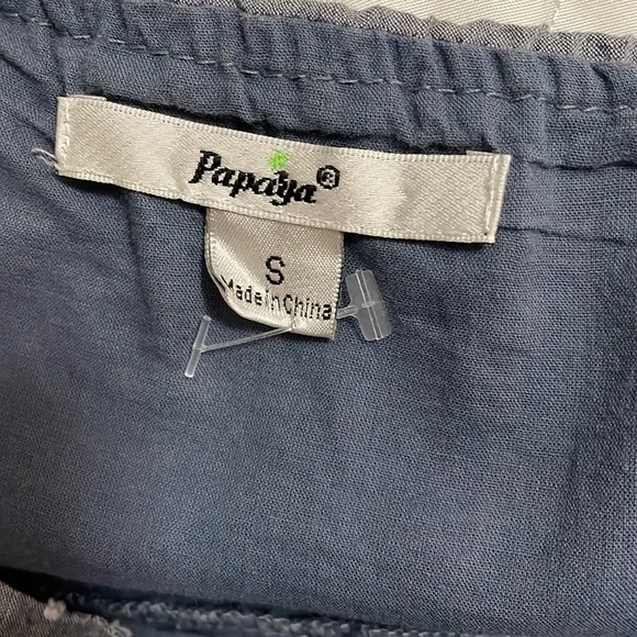 Papaya small blue chambray sundress - Picture 5 of 7